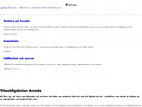 arcada.fi Webseite Vorschau