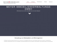 meyer-immobilien-verwaltung.de Webseite Vorschau