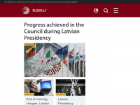 eu2015.lv Webseite Vorschau