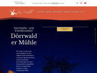 doerrwalder-muehle.de Webseite Vorschau