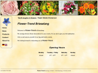 flower-trend-brieselang.de Webseite Vorschau