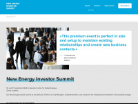 investorsummit.ch Webseite Vorschau