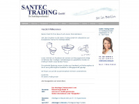 santec-trading.de Webseite Vorschau