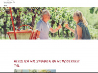 weinsbergertal.com Webseite Vorschau