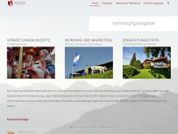 tourismus-fibel.de Webseite Vorschau
