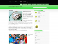 tennis-picks.org Webseite Vorschau