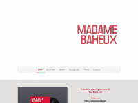 madame-baheux.com Webseite Vorschau