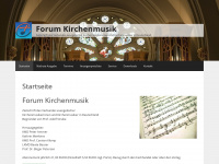 forum-kirchenmusik.de Webseite Vorschau