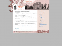 dorfkirche-bentwisch.de Webseite Vorschau