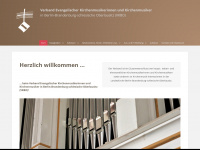 kirchenmusikerverband-ekbo.de Webseite Vorschau