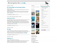 honigdachs.com Webseite Vorschau
