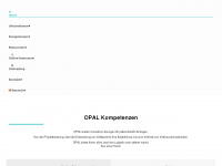 opal-holding.com Webseite Vorschau