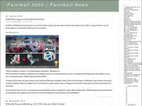 paintball2000.de Webseite Vorschau
