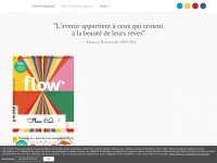 flowmagazine.fr Webseite Vorschau