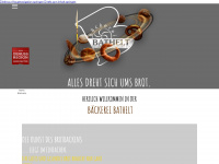 baeckerei-bathelt.at Webseite Vorschau