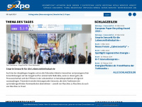 exxpo.com Webseite Vorschau