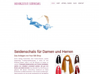 yoursilkshop.com Webseite Vorschau