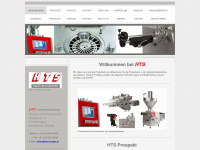 hts-systems.eu Webseite Vorschau
