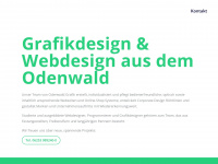 odenwald-grafik.de Webseite Vorschau