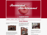 restaurant-blechtrommel.de Webseite Vorschau