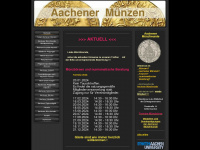aachen-muenzen.com Webseite Vorschau