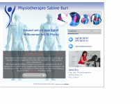 sb-physio.ch Webseite Vorschau