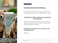 hundeammenvermittlung.wordpress.com Webseite Vorschau