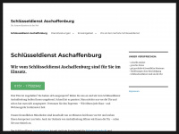 schluesseldienst-aschaffenburg.de Webseite Vorschau