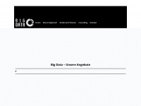 bigdatablog.de Webseite Vorschau