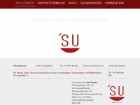 sunnys-umzugsservice.de Webseite Vorschau