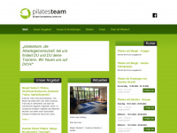 pilatesteam.at Webseite Vorschau