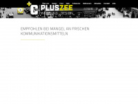 pluszee.de Webseite Vorschau