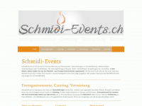 schmidi-events.ch Webseite Vorschau