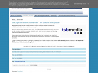 tsbmedia-it-und-web-marketing.blogspot.com Webseite Vorschau