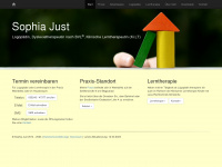 sophia-just.de Webseite Vorschau