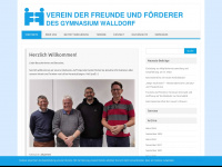 vff-gymnasium-walldorf.de Webseite Vorschau