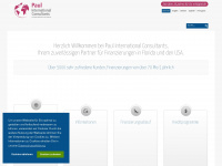 paul-international.net Webseite Vorschau