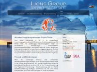 lionsgroupinsurance.com Webseite Vorschau
