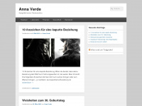 anna-verde.com Webseite Vorschau
