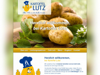 kartoffel-lutz.de Webseite Vorschau