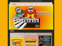 musikschule-teichmann.de Webseite Vorschau