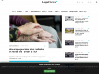 legalnews.fr Webseite Vorschau