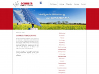 schuler-firmengruppe.de Webseite Vorschau