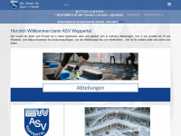 asv-wtal.de Webseite Vorschau