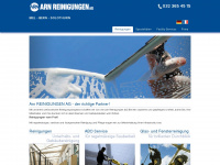 arn-reinigungen.ch Webseite Vorschau