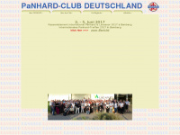 panhard-club-deutschland.org Webseite Vorschau