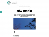 sfw-media.com Webseite Vorschau