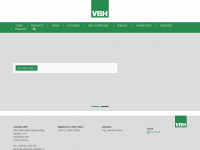 vbh.cz Webseite Vorschau