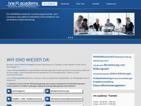 ivw-academy.de Webseite Vorschau