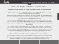 putzerhof.eu Webseite Vorschau